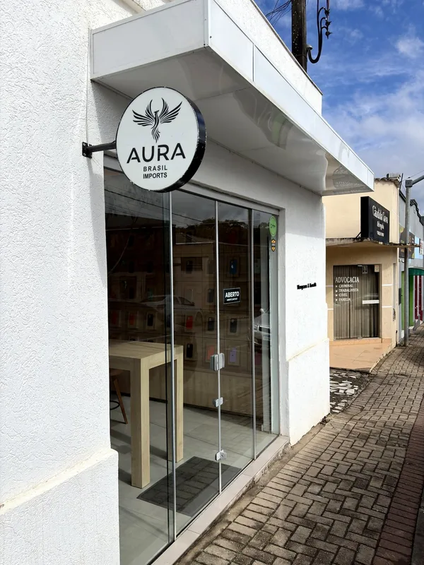 Ambiente da loja Aura